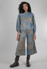 Bryn Walker Twist Dye Crop Pant, Blue 