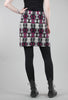 Beyond Threads Pique Dots Sweater Skirt, Magenta 