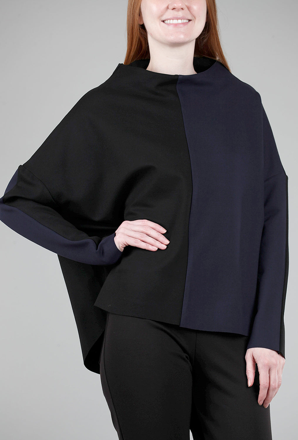 Planet Two-Tone Top, Black/Midnight 