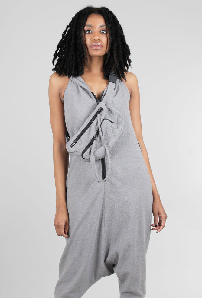 Studio B3 Karro Jumpsuit, Stone Gray 