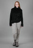 Studio B3 Salvada Faux-Fur Sweatshirt, Black 