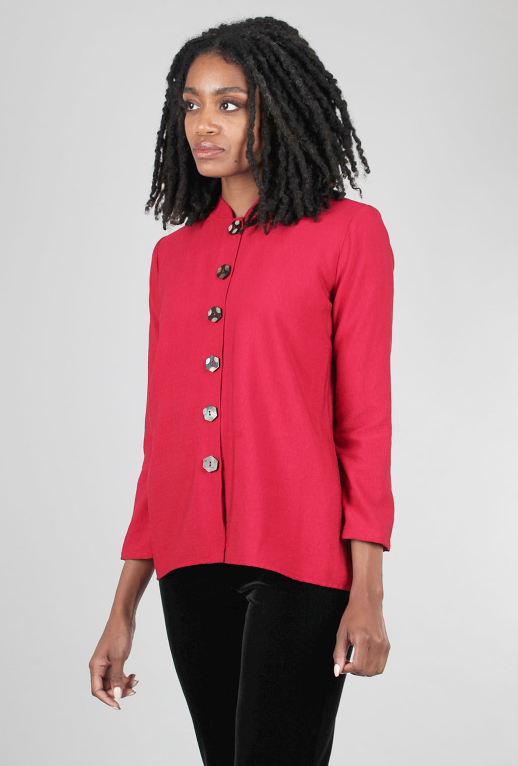 Niche Bella Rayon Top, Cranberry 