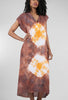 Love Tanjane Gauze Peasant Muscle Dress, Tunisia Rust 