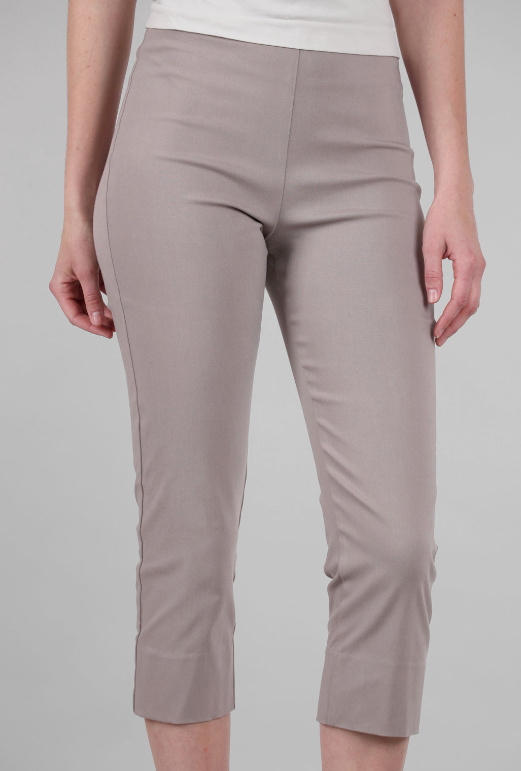 Equestrian Mindy Cropped Pant, Sandstone 