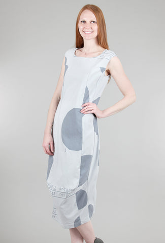 Rundholz Sig Stretch Slim-Shaped Dress, Water Print 