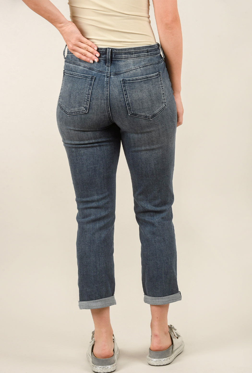 NYDJ Margot Girlfriend Jeans, Caliente Blue 