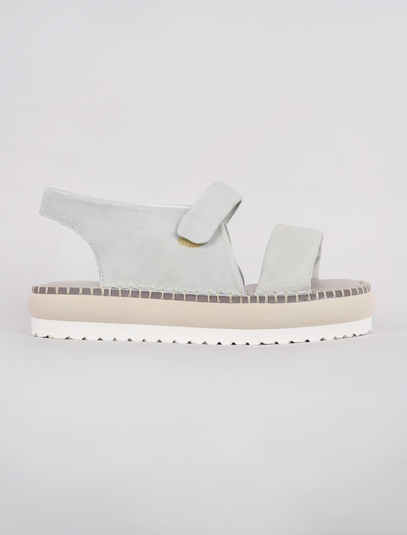 Patrizia Bonfanti Cushion Strap Sandal, Powder Blue 