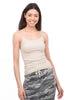 Tees by Tina TbT Skinny-Strap Cami, Stone One Size Stone