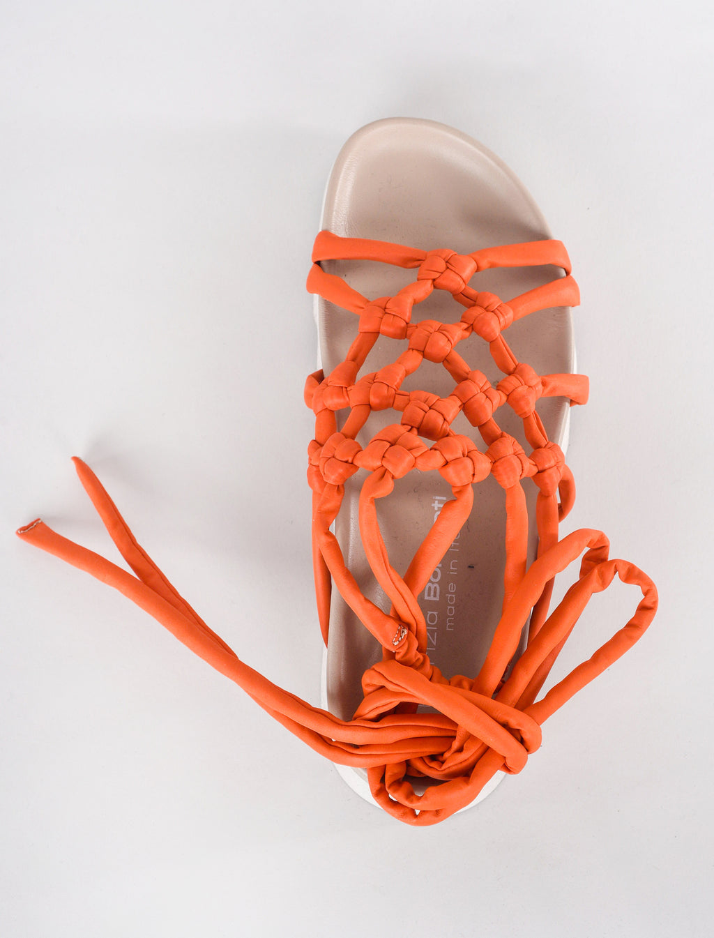 Patrizia Bonfanti Birdcage Sandal, Orange 