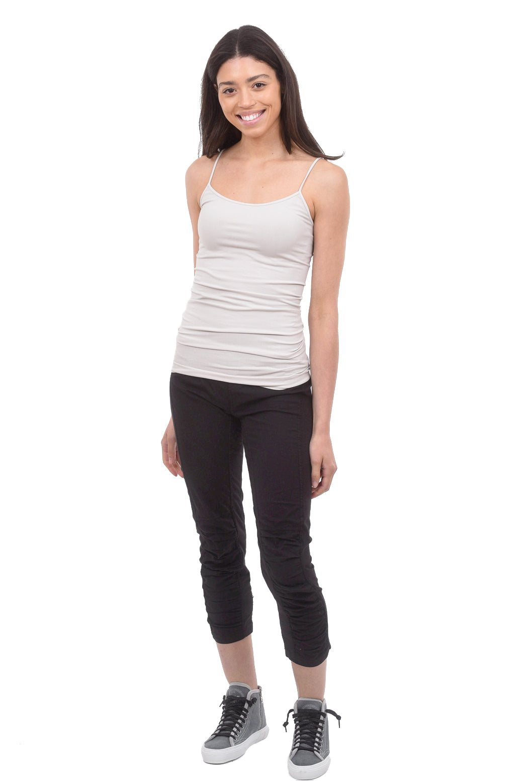 Tees by Tina TbT Skinny-Strap Cami, Dove One Size Dove