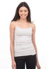 Tees by Tina TbT Skinny-Strap Cami, Dove One Size Dove