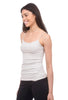 Tees by Tina TbT Skinny-Strap Cami, Dove One Size Dove