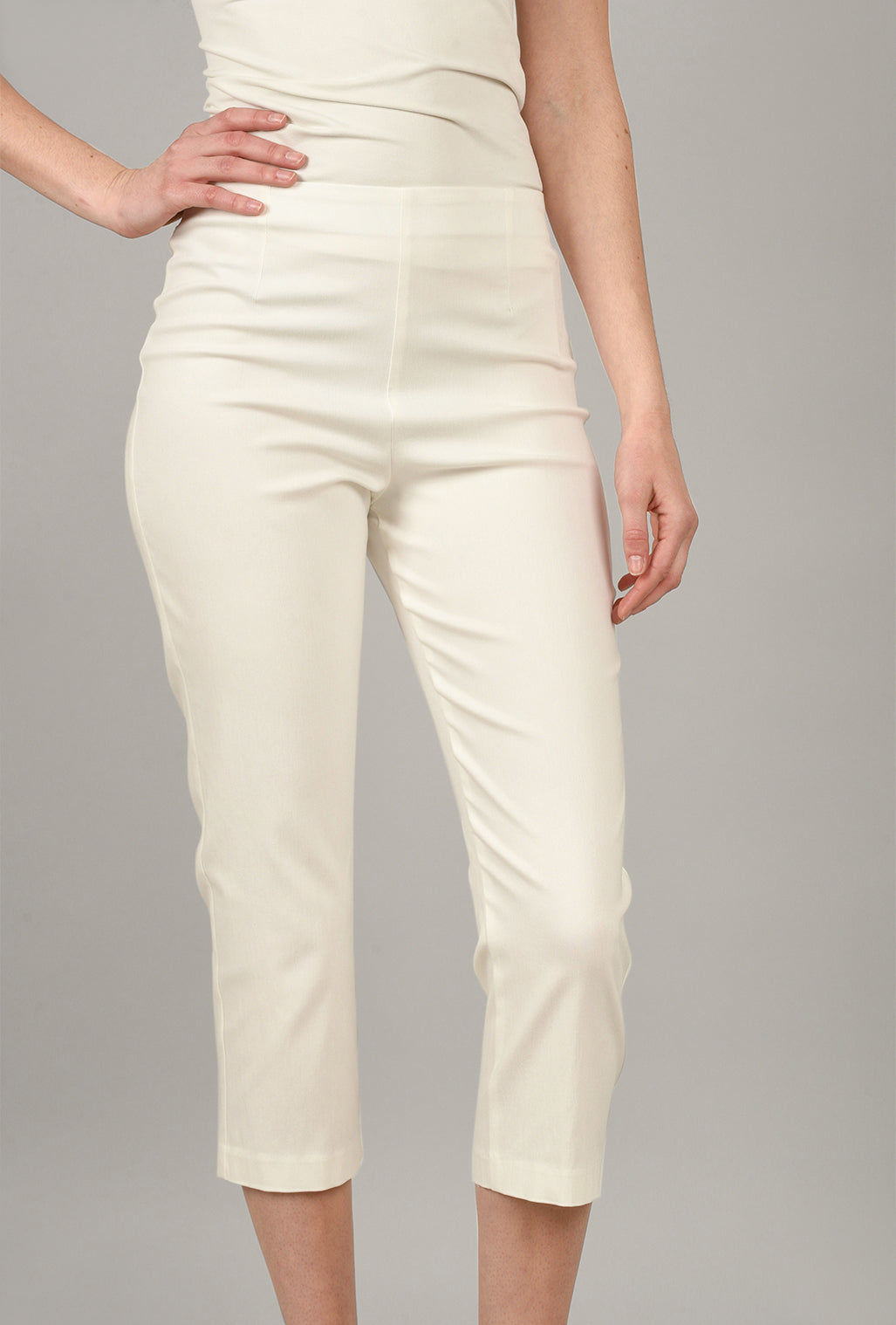 Equestrian Bobbie Flood Pant, Cream 