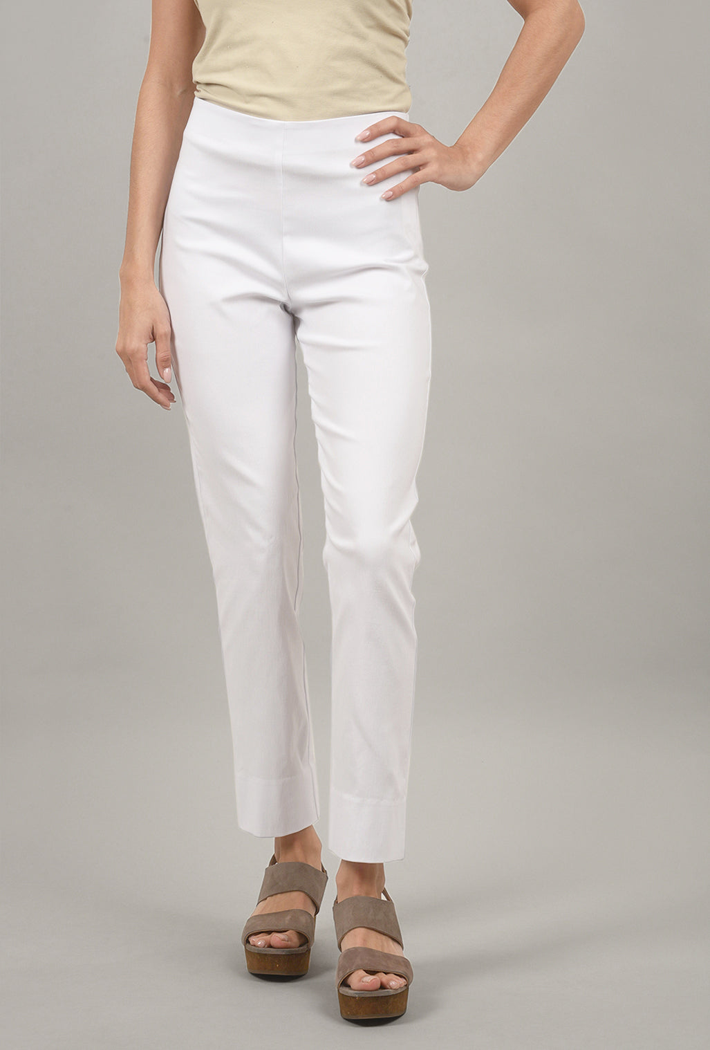 Equestrian Milo Pant, White 