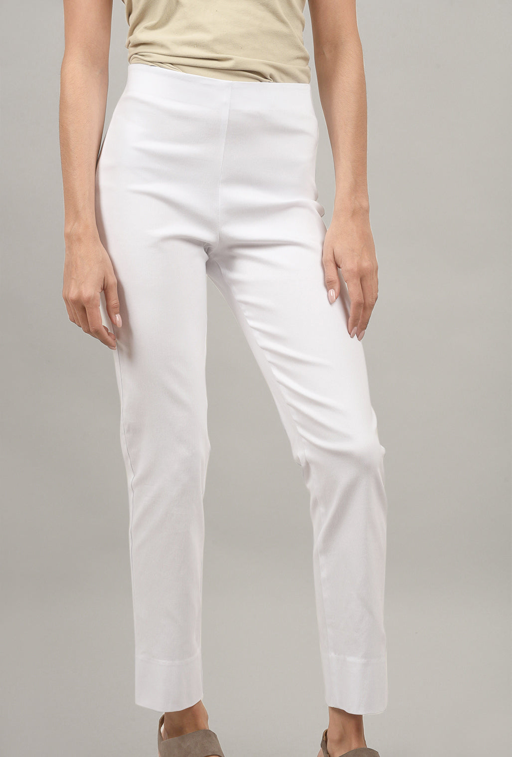 Equestrian Milo Pant, White 