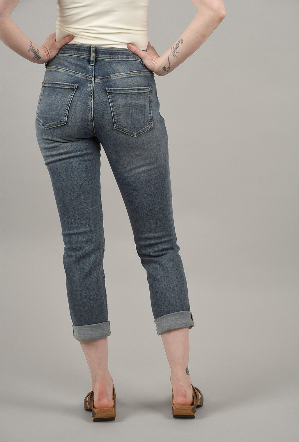 Jag Jeans Carter Girlfriend Jeans, Mid-Vintage Blue 