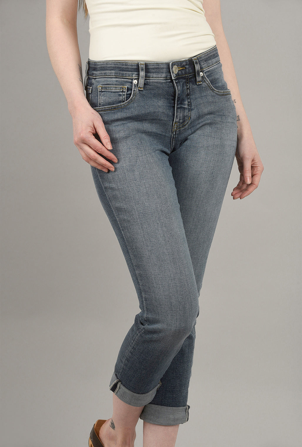 Jag Jeans Carter Girlfriend Jeans, Mid-Vintage Blue 