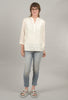 Neem Brylee Silk Blouse, White 