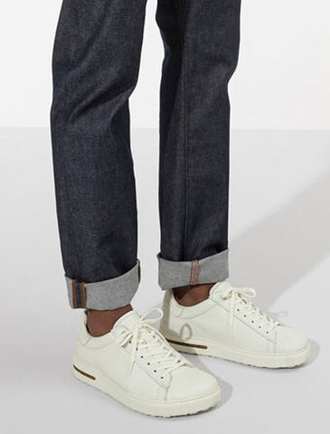 Birkenstock Bend Leather Sneaker, White 