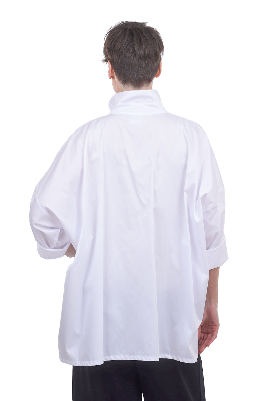 Planet Signature Shirt, White Rib 