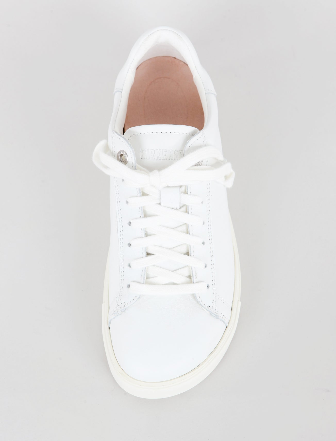 Birkenstock Bend Leather Sneaker, White 